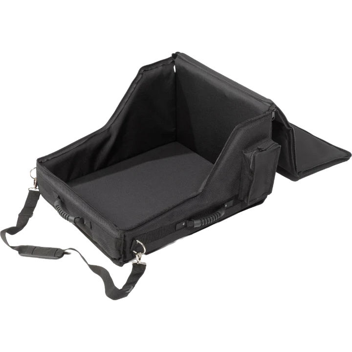 Open empty ALP transport bag for Yamaha DM5C showing the padded internal protection
