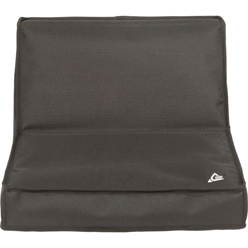 Front view of the professional protective dust cover for Waves eMotion LV1 Classic live mixing console