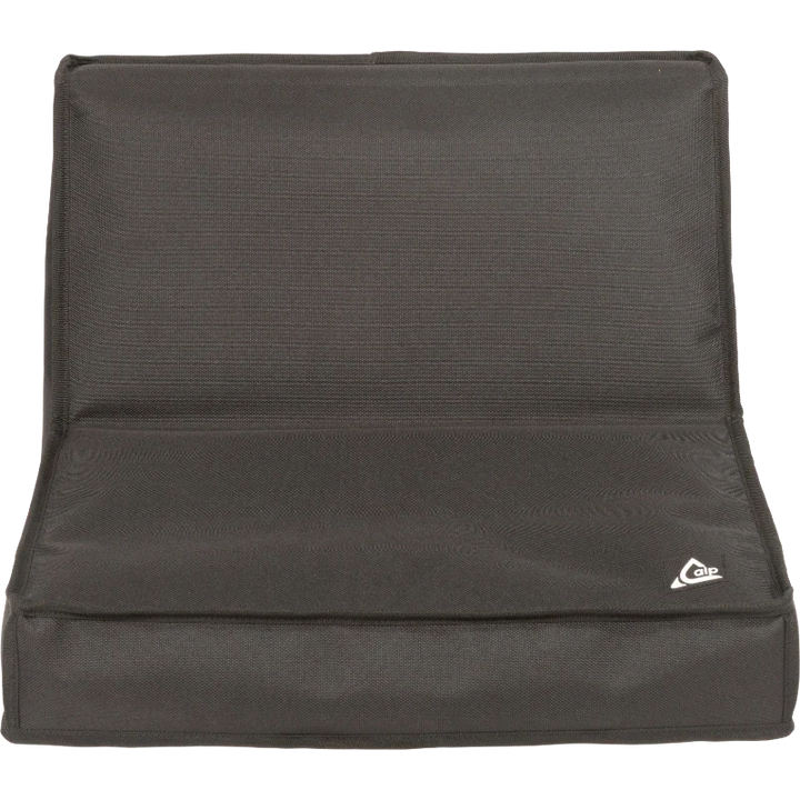 Front view of the professional protective dust cover for Waves eMotion LV1 Classic live mixing console