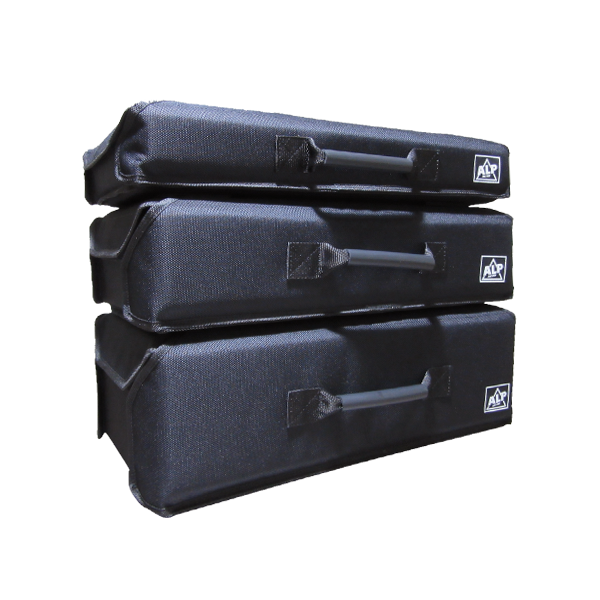 ALP RACK BAG 19 "6U USABLE DEPTH 500 MM TOURING VERSION